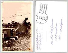 Vintage Postcard - Sea Bees on Adelman Attu - US Navy - c1943 - Battle of Attu picture