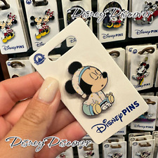 2024 Disney Parks Sleeping Baby Mickey Mouse OE Pin picture