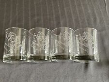 Krewe Of Toth 4 Old Fashioned Barware Glasses Egyptian Mardi Gras New Orleans picture