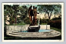 Council Bluffs IA-Iowa, Memorial to Mrs. G.M. Dodge, Vintage Souvenir Postcard picture