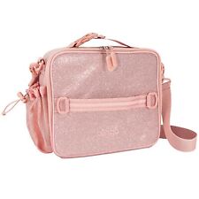 Bentgo® Kids Lunch Bag - Glitter Design for Ages Edition - Petal Pink  picture
