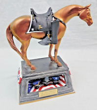 VTG TRAIL OF PAINTED PONIES FALLEN HEROES MEMORIAL PONY 2E/240 2005 HORSE STATUE picture