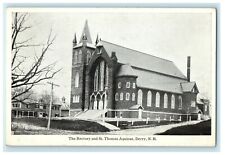 c1910's The Rectory And St. Thomas Aquinas Derry New Hampshire NH Postcard picture