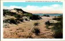 1920'S. CAPE HENRY, VA. OCEAN FROM SAND HILLS. POSTCARD EP6 picture