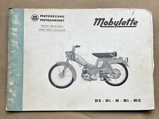 Motobecane Motoconfort Mobylette Type 92 92 N Spare Part Catalog French texts picture