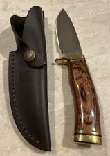 Buck Knives 192 Vanguard Fixed Blade Knife with Leather Sheath - Never Used picture