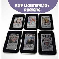 Pirate Anime Wanted Poster Flip Top Lighters picture