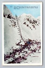 Chilkoot Pass AK-Alaska, Gold Rush Trail, Chilkoot Pass, Vintage Postcard picture