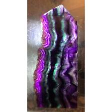 1.68 lb Natural Fluorite Crystal Column Magic Wand Obelisk Point Earth Rock RARE picture