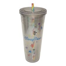 Starbucks Disney Parks Venti Acrylic Cold Cup Tumbler 24oz With Straw Lid picture