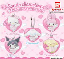 Sanrio Characters Dreaming Angel Keychain Figure Complete Set Capsule Toy JP picture