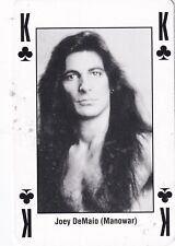 Joey DeMaio, Monowar,   From Kerrang Playing Card Deck (1993) Rookie? picture