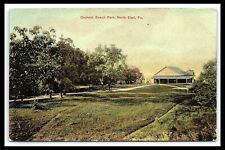 North East PA Orchard Beach Park Postcard     pc248 picture