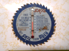 Rare Vintage Skil from Abco Blue Paper Saw Thermometer Advertising picture