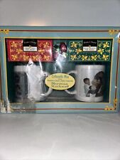 Extremely Rare Norman ROCKWELL NIB Tea Set including two collectible mugs picture