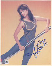 JACLYN SMITH SIGNED AUTOGRAPH CHARLIE'S ANGELS 8X10 PHOTO BECKETT BAS picture