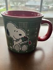 New Peanuts Snoopy OVERSIZED Christmas Mug picture