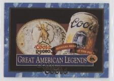 1995 Coors Coors Rodeo Metal Sign #97 3c7 picture