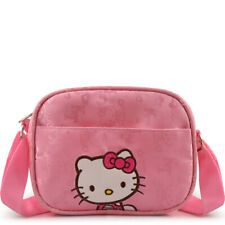 Girl's Pink Bow Hello Kitty Crossbody Shoulder Bag Kids Gift Adjustable Strap picture