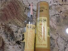 Colonel EH Taylor small batch empty Bourbon bottle with tube and cork picture