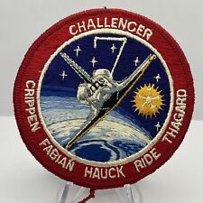 1983 Challenger STS-7 Space Shuttle embroidered 3