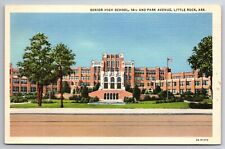 C1940'S Senior High School Building Little Rock Arkansas AR Vintage Postcard UNP picture