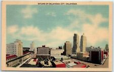 Postcard - Skyline of Oklahoma City, Oklahoma picture