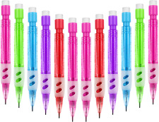 ® 12 Pcs Mini Mechanical Pencils 0.7 Mm Automatic Pencils with Erasers Small Pen picture