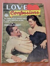 Love Confessions 23, Quality Comics 1953 picture
