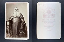 Pierre Petit, Paris, Monseigneur Pavy CDV Vintage Albumen Print. picture