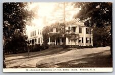 Summer Residence of Honorable Elihu Root Clinton New York 1911 Real Photo RPPC picture