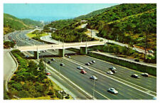 Postcard HIGHWAY SCENE Hollywood California CA AQ1928 picture