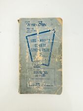 1958 Thomas Bros Los Angeles County Street Guide / Map picture