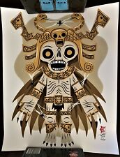 BIMTOY TINY GHOST CREEPTOID PRINT #40/50 AUTOGRAPHED BY REIS O'BRIEN picture