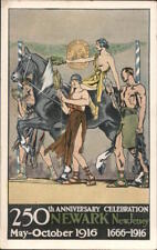 1916 250th Anniversary Celebration,Newark,NJ Essex County Exposition Postcard picture