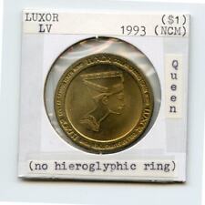 1.00 Token from the Luxor Casino Las Vegas Nevada NCM 1993 Queen No Ring picture