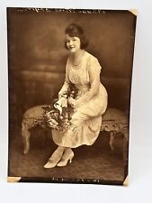 Antique Photograph - Portrait Of Bride. H T Morton Photography Birmingham AL picture
