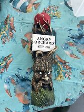 ANGRY ORCHARD CRISP APPLE BEER Tap Handle TALL 11
