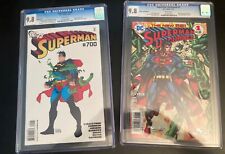 Wowza Lot of 3 SUPER HI-GRADE *CGC 9.8* SUPERMAN 2 Adams Homage Variants + 1 picture