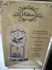 Vintage Waltham Anniversary Clock Westminster Chime - Tested - Works picture
