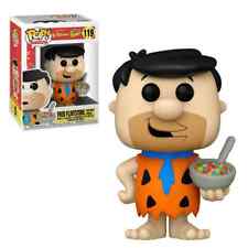 FLINTSTONES FRED WITH CEREAL BOWL (#119) Pebbles 50th Birthday toys picture