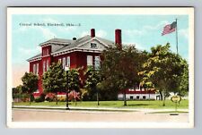 Blackwell OK-Oklahoma, Central School, Antique Vintage Souvenir Postcard picture