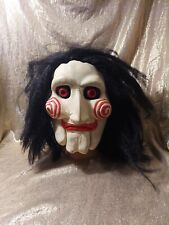 Vintage Saw Jigsaw Mask Rubber Latex Halloween Costume 2004 Serial Killer Movie picture