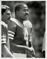 1984 Press Photo Miami Dolphins Football Player Reggie Roby - afa15226 picture