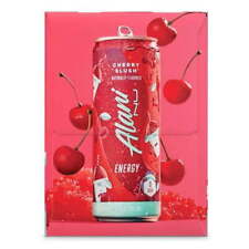 NEW Alani Nu Energy Drink, Cherry Slush, 6 Pack, 12 fl oz Cans picture