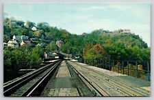 Harpers Ferry West Virginia~Railroad Bridge For B&O Railroad~Vintage Postcard picture