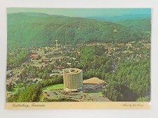 Aerial View of Gatlinburg Tennessee Postcard Unposted picture