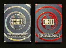 Twenty Twenty Playing Card Pair (Silver & Red) by Marvelous Decks in DS1Ls  picture
