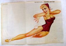 1950s Esquire Magazine Centerfold Pinup The Petty Girl Blond on Phone picture