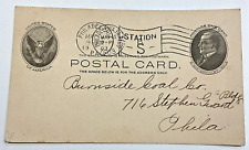 1c U.S. 1905 Postal Card SC# UX18 from Chicago IL Postal Card picture